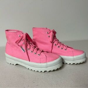 Superga Alpina Sneakers Women’s 9.5 Pink Canvas